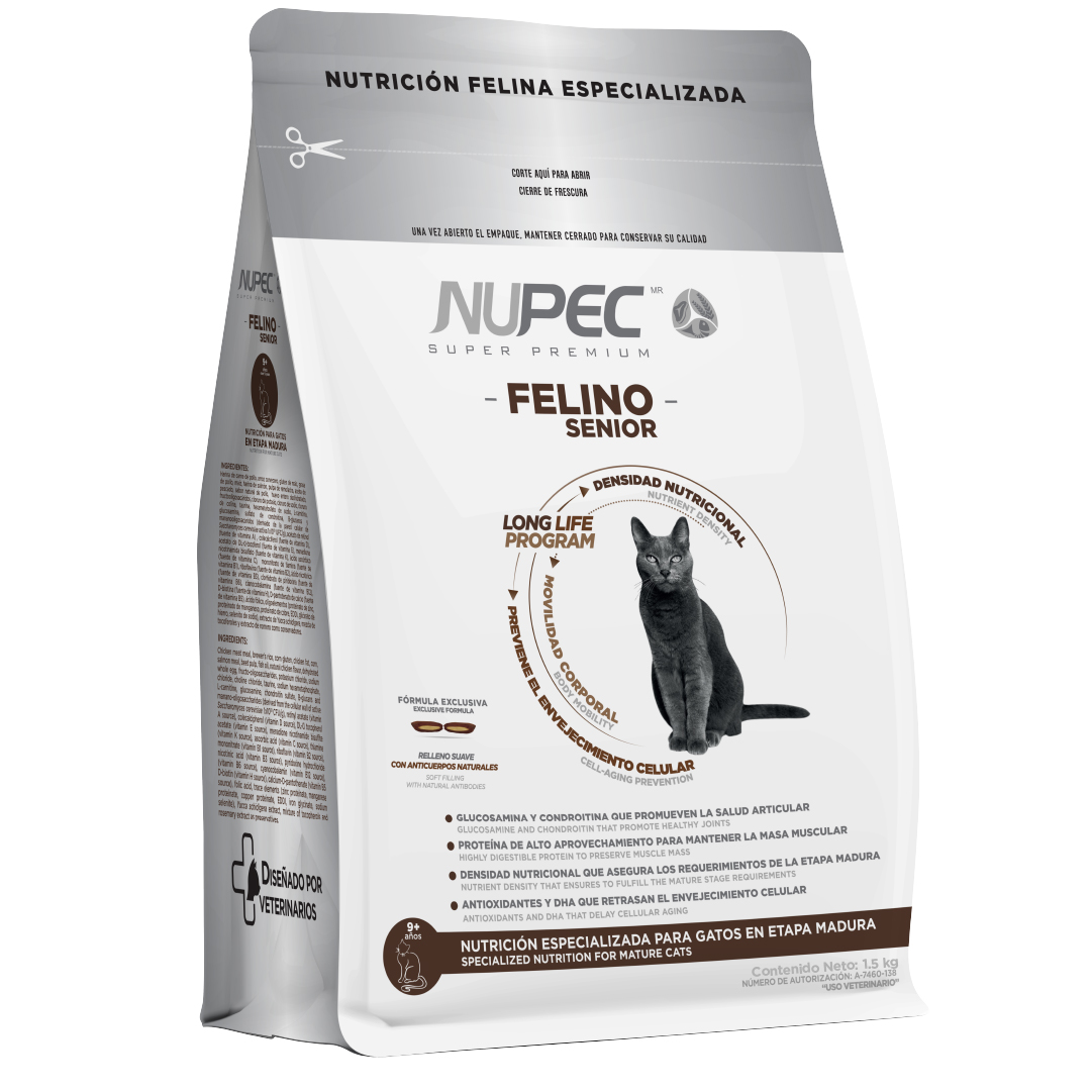 Nupec Felino Senior 1.5 KG